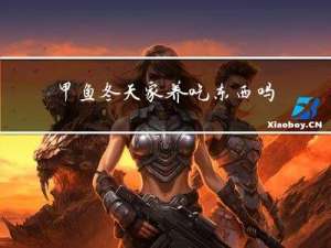 甲鱼冬天家养吃东西吗