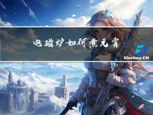 电磁炉如何煮元宵