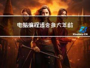 电脑编程适合多大年龄学