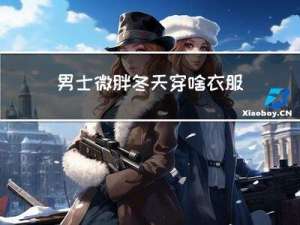 男士微胖冬天穿啥衣服