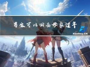 男生可以回岳母家过年吗