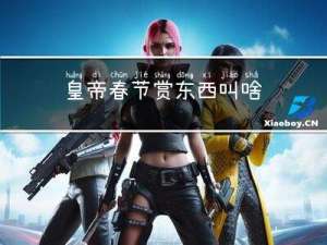 皇帝春节赏东西叫啥