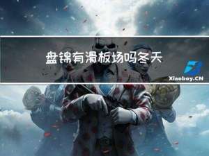 盘锦有滑板场吗冬天