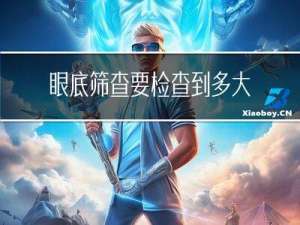 眼底筛查要检查到多大年龄