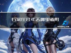 石家庄过年去哪里看灯光