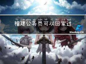 福建公务员可以回家过年吗