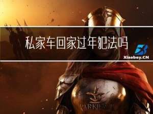 私家车回家过年犯法吗