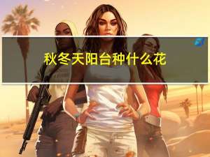 秋冬天阳台种什么花