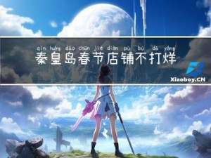 秦皇岛春节店铺不打烊吗