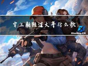 穿上新鞋过大年什么歌