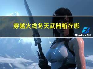 穿越火线冬天武器箱在哪