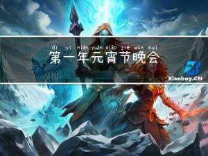 第一年元宵节晚会