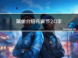 简单介绍元宵节20字