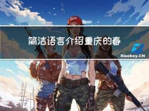 简洁语言介绍重庆的春节