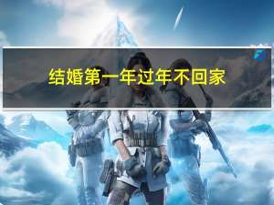 结婚第一年过年不回家