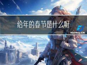 给年的春节是什么呀