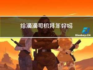 给滴滴司机拜年好吗