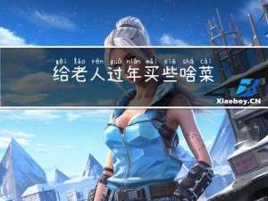 给老人过年买些啥菜