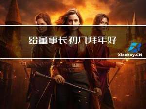 给董事长初几拜年好