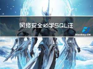 网络安全必学 SQL 注入