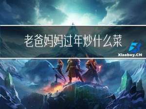 老爸妈妈过年炒什么菜