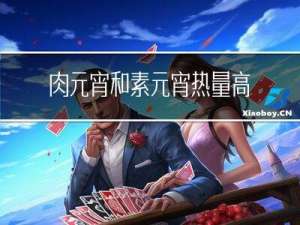 肉元宵和素元宵热量高吗