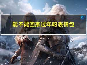 能不能回家过年呀表情包