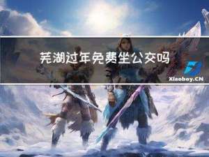 芜湖过年免费坐公交吗