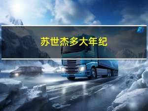 苏世杰多大年纪