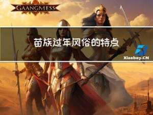 苗族过年风俗的特点