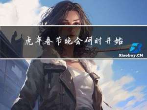 虎年春节晚会何时开始