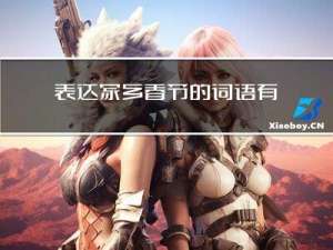 表达家乡春节的词语有什么