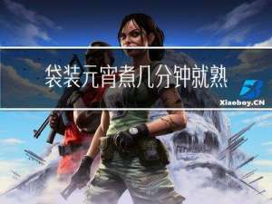 袋装元宵煮几分钟就熟了