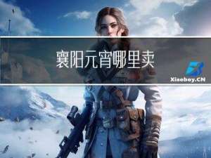 襄阳元宵哪里卖