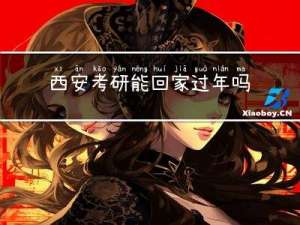 西安考研能回家过年吗吗