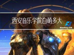 西安音乐学院白萌多大年龄