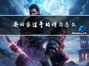 要回家过年的诗句怎么写