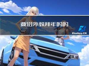 要给外教拜年吗吗