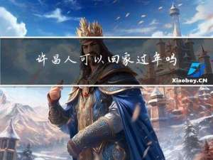 许昌人可以回家过年吗吗