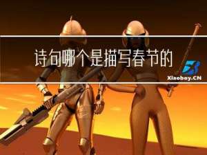 诗句哪个是描写春节的