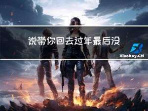 说带你回去过年最后没带