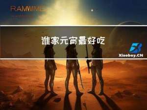 谁家元宵最好吃