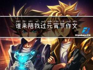 谁来陪我过元宵节作文