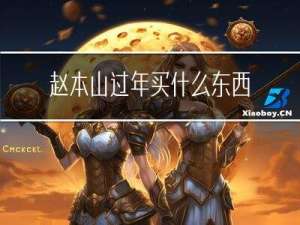 赵本山过年买什么东西