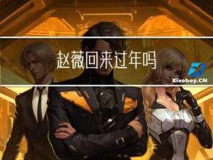 赵薇回来过年吗