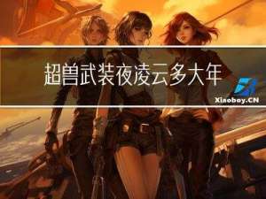 超兽武装夜凌云多大年龄