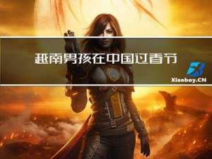 越南男孩在中国过春节吗