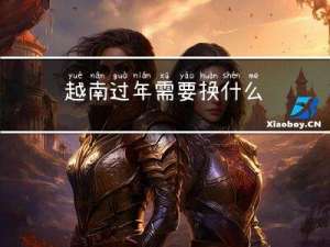 越南过年需要换什么