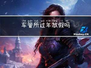 车管所过年放假吗