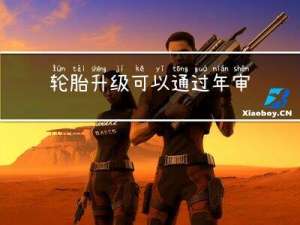 轮胎升级可以通过年审吗